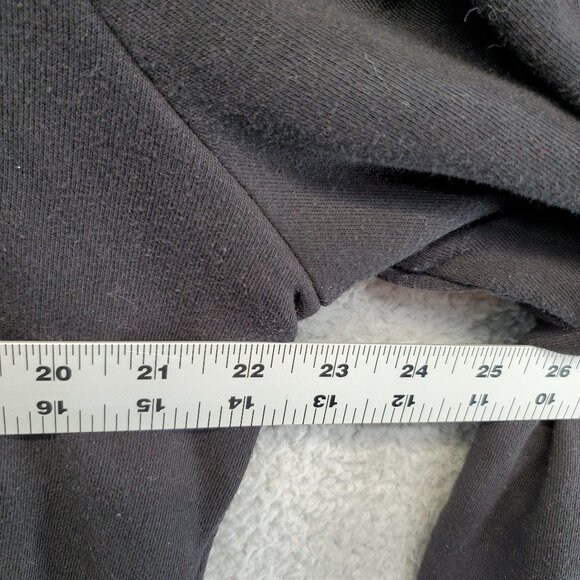 Livi Zip Up Hi Neck Black  Pullover Sweater Long Sleeve Size 18/20 Plus - Picture 4 of 7